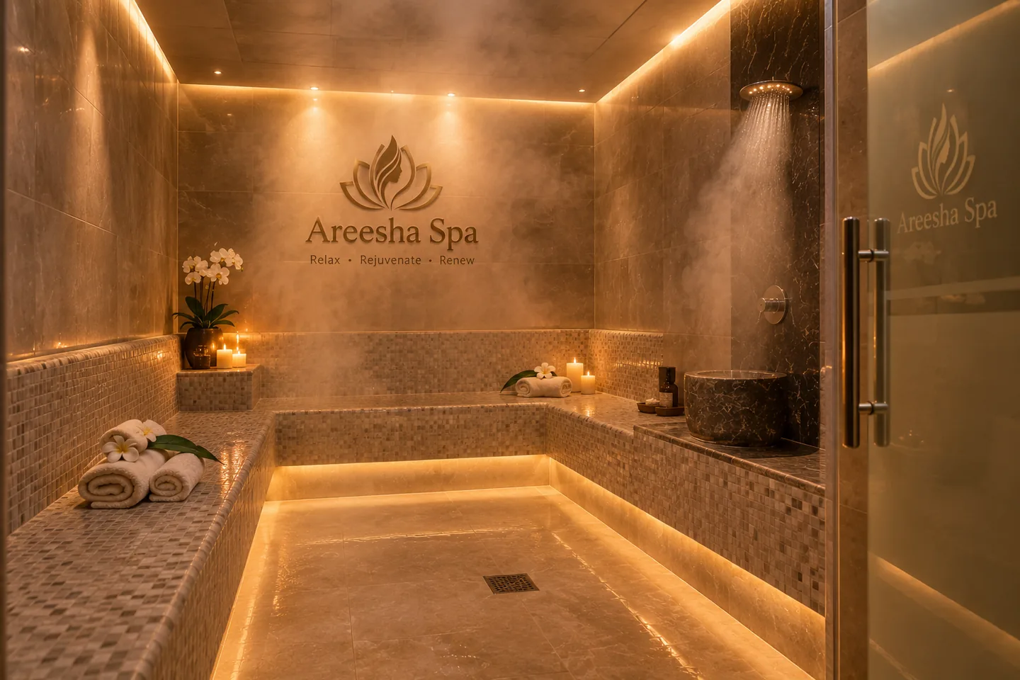 Areesha Thai Spa: Contact Areesha Thai Spa page illustration